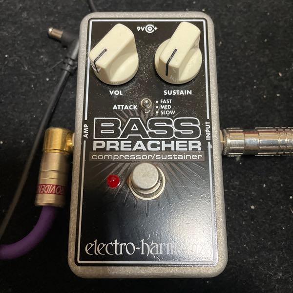 electro-harmonix BASS PREACHER ベース用コンプ